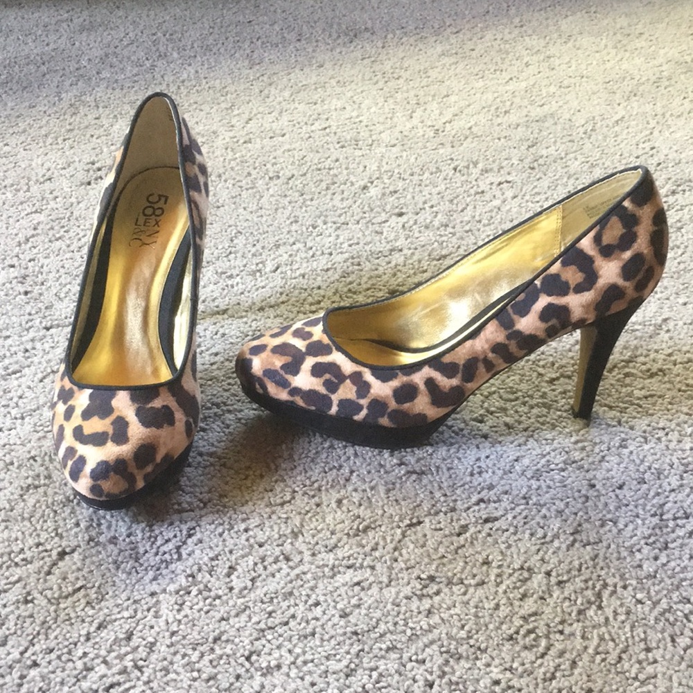 Women’s leopard heels